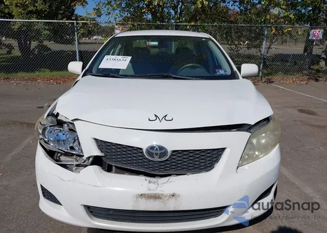 2009 Toyota Corolla Le из США, поврежденный, VIN JTDBL40E299083989